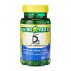 Spring Valley Vitamin D3 Bone & Immune Health Dietary Supplement Softgels, 25 mcg (1,000 IU), 200 Count