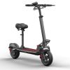 500W 48V 12.5ah E-Scooters Off Road Foldable 10 inches Long Range E-Scooter With Seat