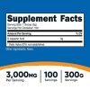 Nutricost D-Aspartic Acid (DAA) Powder 300 Grams - Health Supplement