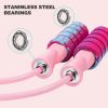 Jump Rope with 2 in 1 Training Adjustable Ropeless Skipping Rope Fitness Weighted, Adjustable Weighted Cordless Jumping Rope for Kids Men Women, Cardi