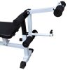 Weight Bench with Weight Rack, Barbell and Dumbbell Set 198.4 lb