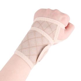 Wrist Brace Carpal Tunnel For Men And Women Fit, Lightweight Adjustable Wrist Support Brace For Tendinitis, Sprains Arthritis, Pain Relief, Compressio (Color: Pink)