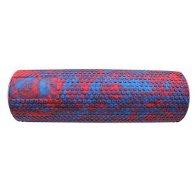 Taffy Honey-Comb EVA Foam Roller (Color: red-blue)