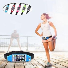 BOOST BELT Exercise Essential Pouch and Smartphone Case (Color: Hot Pink, size: 5.5 Inch (iPhone 6 Plus / Samsung Note Etc.))