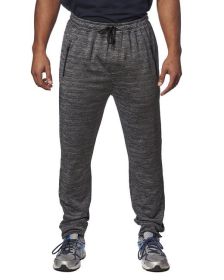 Burnside BU8801 Men's Go Anywhere Performance Jogger Pant (Color: HTHR CHARCOAL, size: XL)