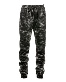 Burnside BU8801 Men's Go Anywhere Performance Jogger Pant (Color: BLACK TIE DYE, size: S)