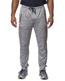 Burnside BU8801 Men's Go Anywhere Performance Jogger Pant (Color: HEATHER GREY, size: 3XL)