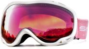 Snowledge Ski Goggles-Snow Snowboard Goggles OTG for Men Women Adult, Anti Fog 100% UV Protection