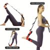 Fitness Resistance Belt; Ballet Yoga Pilates Gymnastics Dance Leg Trainer Stretch Strap For Women Lady Training