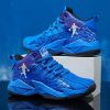 Men's breathable basketball shoes fashion non-slip combat sports shoes shock absorption student training sports shoes