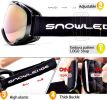 Snowledge Ski Goggles-Snow Snowboard Goggles OTG for Men Women Adult, Anti Fog 100% UV Protection