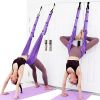 1pc Multifunctional Adjustable Yoga Strap For Stretching; Home Fitness Accessories