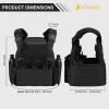 Quick Release Airsoft Weighted Military Breathable Vests