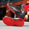 Men's breathable basketball shoes fashion non-slip combat sports shoes shock absorption student training sports shoes