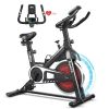 Adjustable Resistance Silent Belt Drive Gym Indoor Stationary Bike